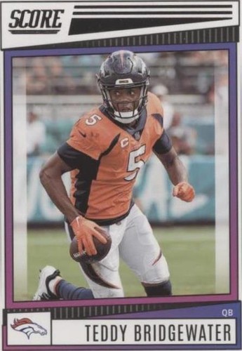2022 Score Teddy Bridgewater #78