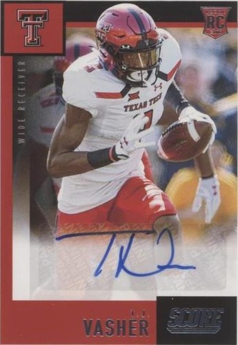 2021 Panini Chronicles Draft Picks T.J. Vasher #SA-TJV