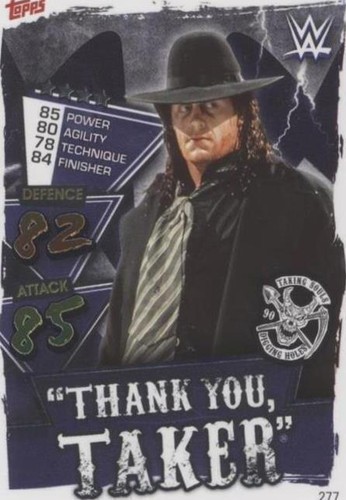 2021 Topps WWE Slam Attax - Undertaker #277