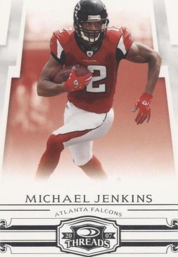 2007 Donruss Threads Michael Jenkins #126