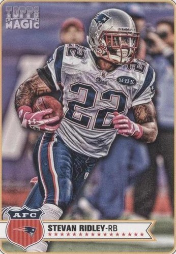 2012 Topps Magic Stevan Ridley #254