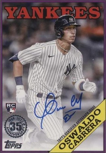 2023 Topps Series 2 - Oswaldo Cabrera #88BA-OSW