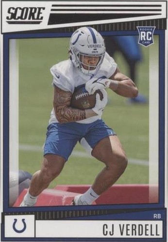 2022 Score CJ Verdell #392