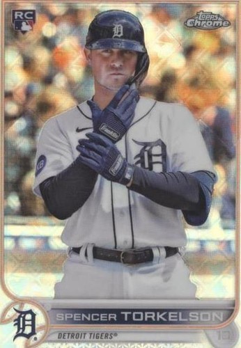 2022 Topps Chrome Logofractor Edition - Spencer Torkelson #115