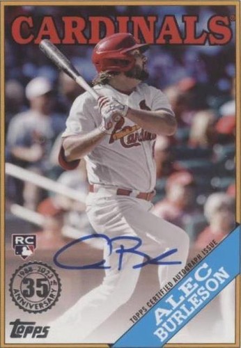 2023 Topps Series 2 - Alec Burleson #88BA-AB
