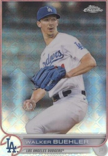 2022 Topps Chrome Logofractor Edition - Walker Buehler #77