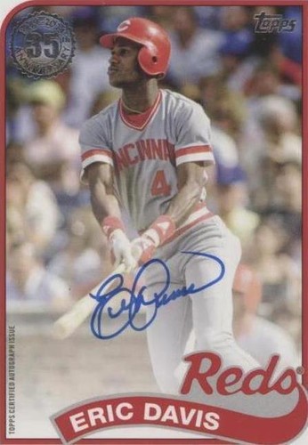 2024 Topps Series 2 - Eric Davis #89BA-EDA