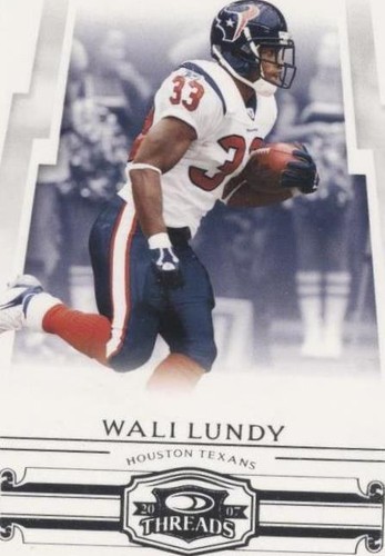 2007 Donruss Threads Wali Lundy #84
