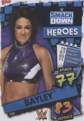2021 Topps WWE Slam Attax - Bayley #259