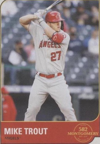 2022 Topps 582 Montgomery Club Set 1 - Mike Trout #19