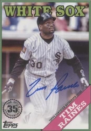 2023 Topps Series 1 - Tim Raines #88BA-TR