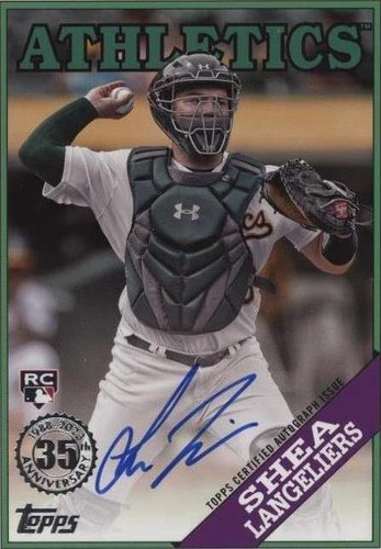 PAYBACK シーグリ 2023 2023 Topps Update #US181 Shea Langeliers Blue Foil #/999 | eBay