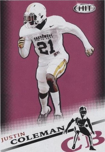 2015 Sage Hit Justin Coleman #133