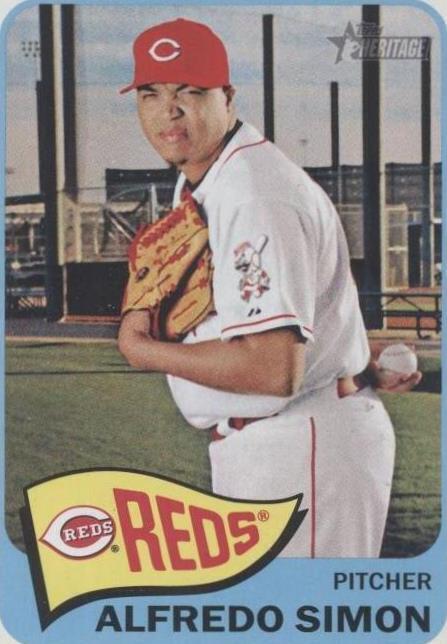 2014 Topps Heritage High Number - Alfredo Simon #H594