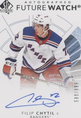 2017-18 SP Authentic - Filip Chytil #174