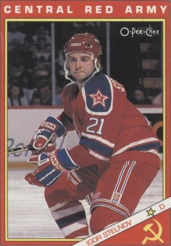 1991-92 O-Pee-Chee - Igor Stelnov #26R
