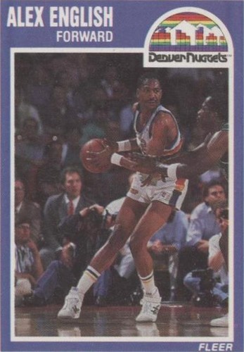 1989-90 Fleer - Alex English #40