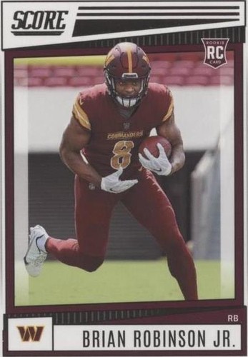 2022 Score Brian Robinson Jr #338