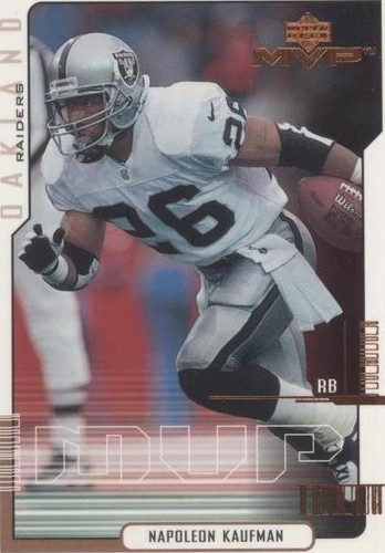 2000 Upper Deck MVP Napoleon Kaufman #123