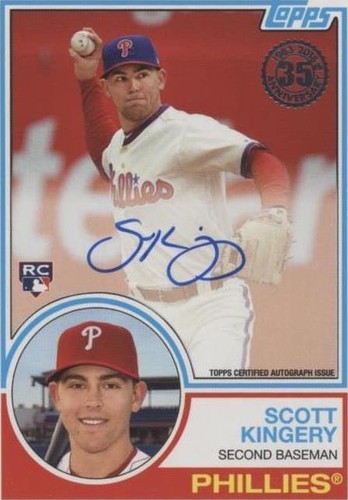 2018 Topps Update Series - Scott Kingery #83A-SI