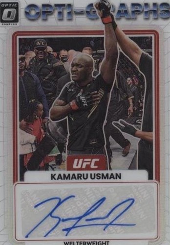 2023 Panini Donruss Optic UFC - Kamaru Usman #OG-KUS