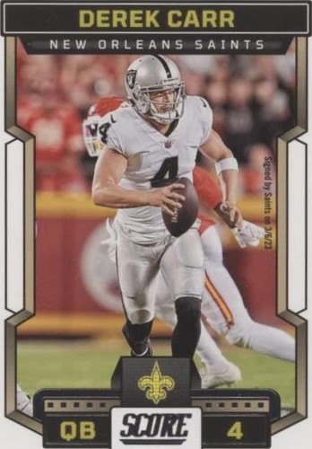 2023 Score Derek Carr #137