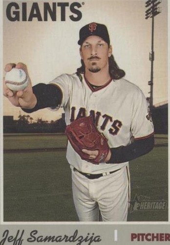 2019 Topps Heritage High Number - Jeff Samardzija #600