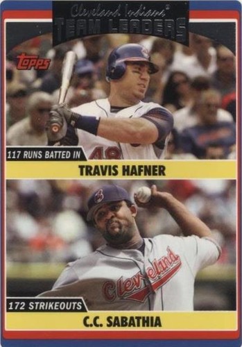 2006 Topps Updates & Highlights - C.C. Sabathia Travis Hafner #UH315