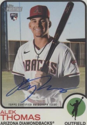 2022 Topps Heritage High Number - Alek Thomas #ROA-AKT