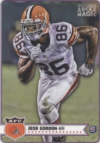 2012 Topps Magic Josh Gordon #128