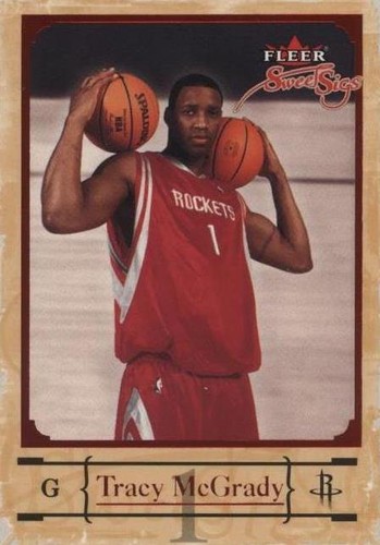 2004-05 Fleer Sweet Sigs - Tracy McGrady #64