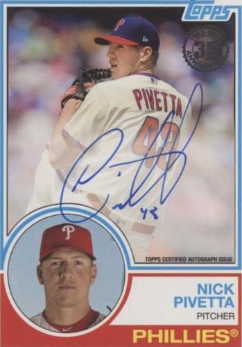 2018 Topps Update Series - Nick Pivetta #83A-NP