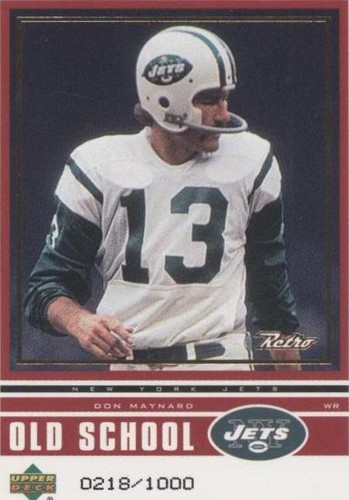 1999 Upper Deck Retro Don Maynard Keyshawn Johnson #ON 10