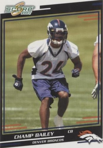2004 Score Champ Bailey #96