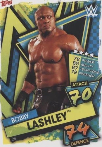 2021 Topps WWE Slam Attax - Bobby Lashley #24