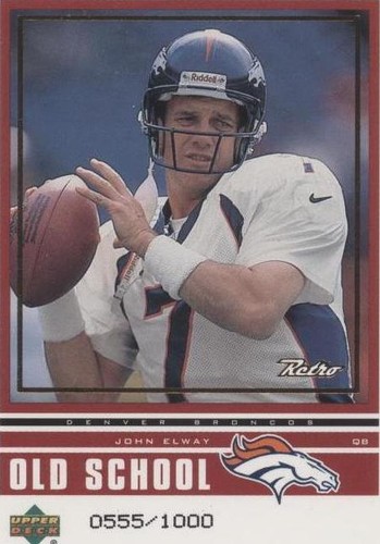 1999 Upper Deck Retro John Elway Peyton Manning #ON 8