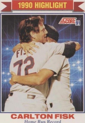 1991 Score - Carlton Fisk #421