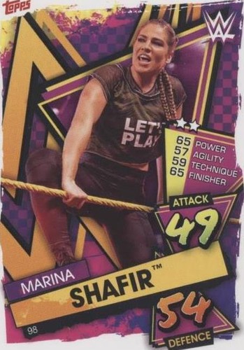 2021 Topps WWE Slam Attax - Marina Shafir #98