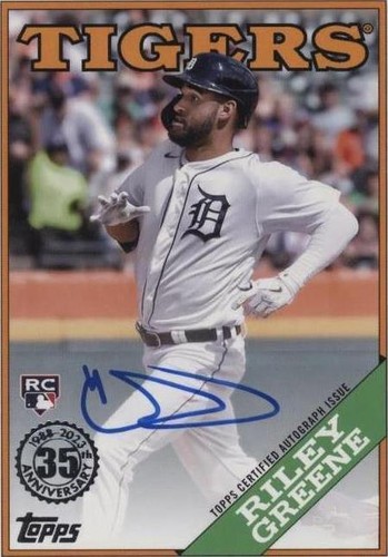 2023 Topps Series 1 - Riley Greene #88BA-RG