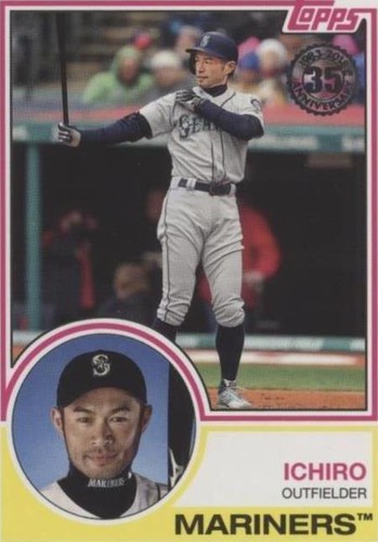 2018 Topps Update Series - Ichiro Suzuki #83-27