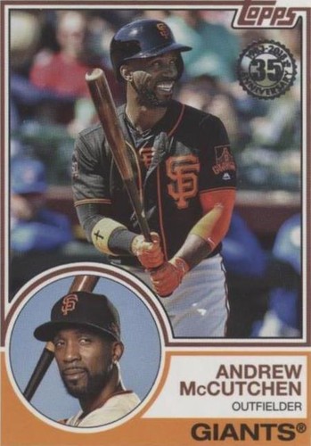 2018 Topps Update Series - Andrew McCutchen #83-1
