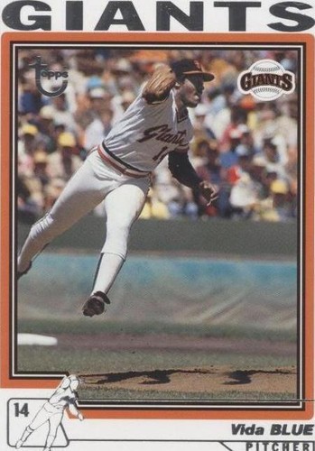 2004 Topps Retired Signature Edition - Vida Blue #77