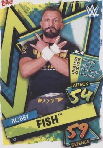2021 Topps WWE Slam Attax - Bobby Fish #23