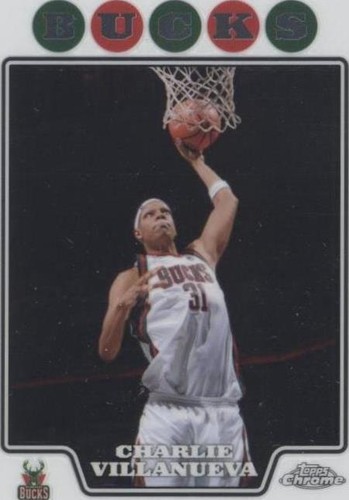 2008-09 Topps Chrome - Charlie Villanueva #92