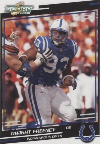 2004 Score Dwight Freeney #140