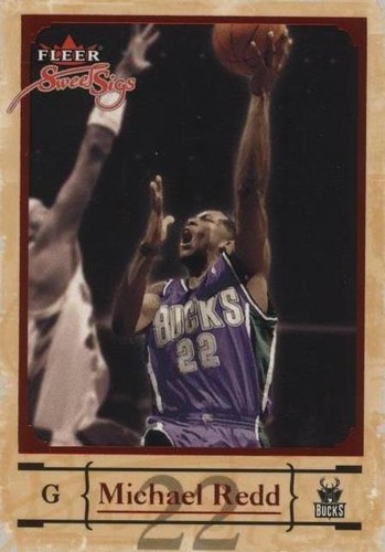 2004-05 Fleer Sweet Sigs - Michael Redd #58