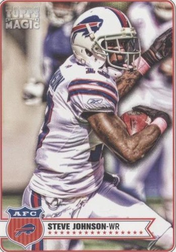 2012 Topps Magic Steve Johnson #179