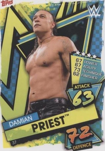 2021 Topps WWE Slam Attax - Damian Priest #37