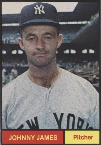 1982 Renata Galasso 1961 World Champions: New York Yankees - Johnny James #31