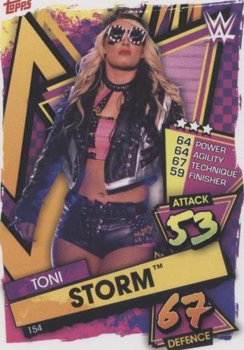 2021 Topps WWE Slam Attax - Toni Storm #154